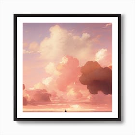 Cloudy Sky Art Print