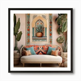 Moroccan Living Room 2 Art Print