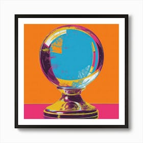 Crystal Ball Pop Art 1 Art Print