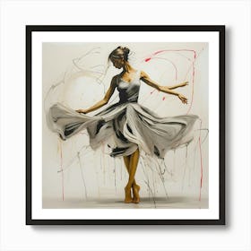 Ballerina 1 Art Print