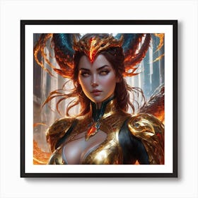 Demon Girlghh Art Print