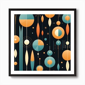 Abstract Geometric Pattern 36 Art Print