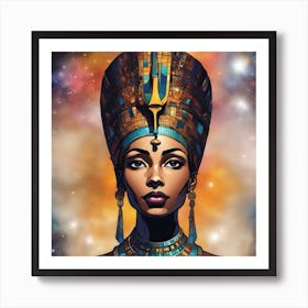 Divine Melanin Queen 333 Art Print