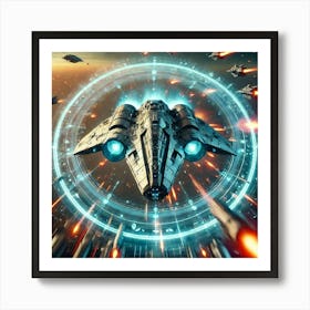 Gravity Talon Adaptive Shields Art Print