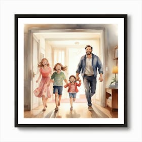 Family Portrait 2 Art Print