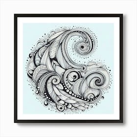 Yin Yang Art Print