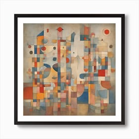 Untitled, Paul Klee Art Print 1 Art Print
