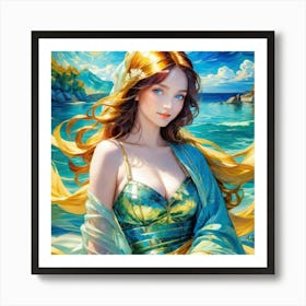 Mermaidxge Art Print