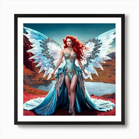 Angel Wings Art Print