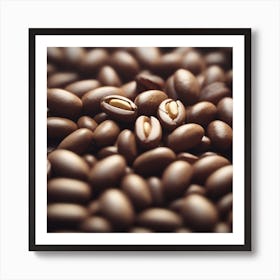 Coffee Beans 345 Art Print