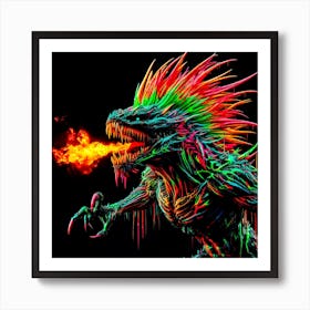 DRAGON A3bc6ba5 26b6 450f Bfaf 2d8f3e09ccea 2 Art Print