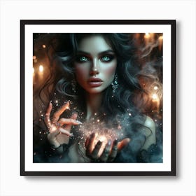 Sexy Witch Art Print