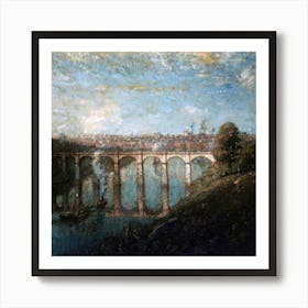 Bridge Over The River 2 Art Print