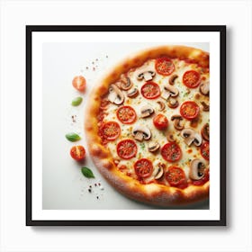 Pizza76 Art Print