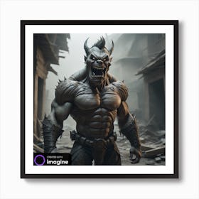 Demon Art Print