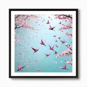 Cherry Blossoms 8 Art Print