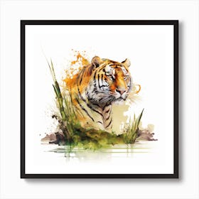 Tiger 6 Art Print