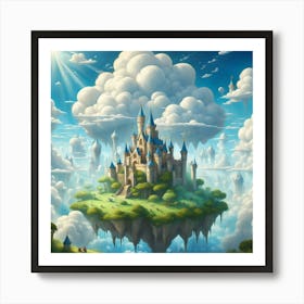 Castle In The Clouds 27 Art Print