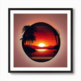 Sunset 13 Art Print