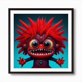 Monster Monster Monster Monster Monster Monster Monster Monster 5 Art Print