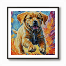 Labrador Retriever 5 Art Print