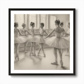 Ballerinas 1 Art Print