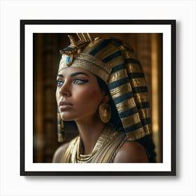 queen Cleopatra - ancient Egyptians & pharaohs Art Print