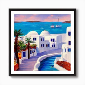 Greece Art Print