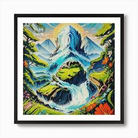 Zuma rock Art Print