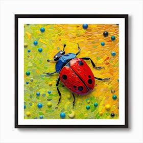 Ladybug 5 Art Print