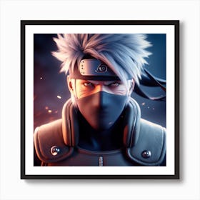 Kakashi Sensei 9 Art Print