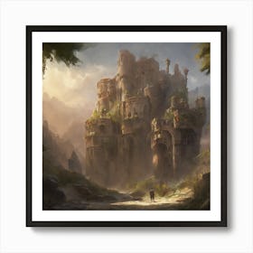 Fantasy Castle 83 Art Print