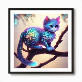 Fairy Cat 4 Art Print