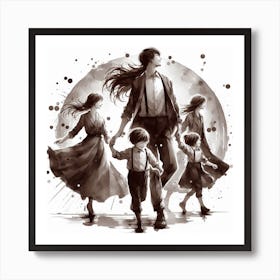 Family Portrait Art Print