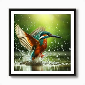 Kingfisher 2 Art Print