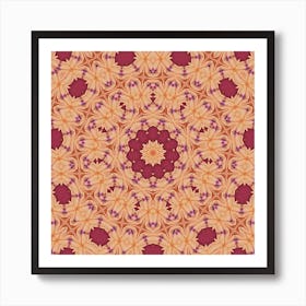 Abstract Art Abstract Background Brown Art Print