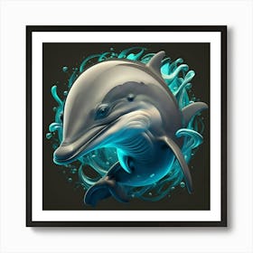 Dolphin 1 Art Print
