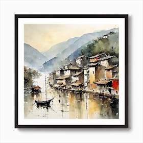 Chinese Painting (103) Art Print