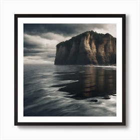 Cliffs In The Ocean Art Print