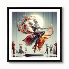 Dancers Art Print