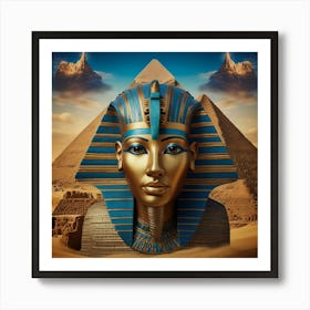 Egyptian Pharaoh 3 Art Print