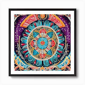 Mandala 4 Art Print