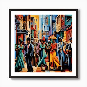 Street Scene 5 Art Print