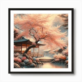 Cherry Blossoms 1 Art Print