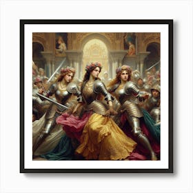 Knights Art Print