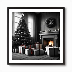 Christmas Tree 32 Art Print