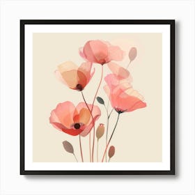 Poppies 61 Art Print