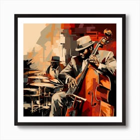 Jazz Musicians 29 Art Print