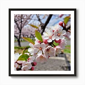 Cherry Blossoms 17 Art Print