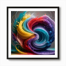 Abstract Painting 12 Art Print